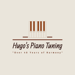 Hugo's Piano Tuning - Hugo's Piano Tuning Logo