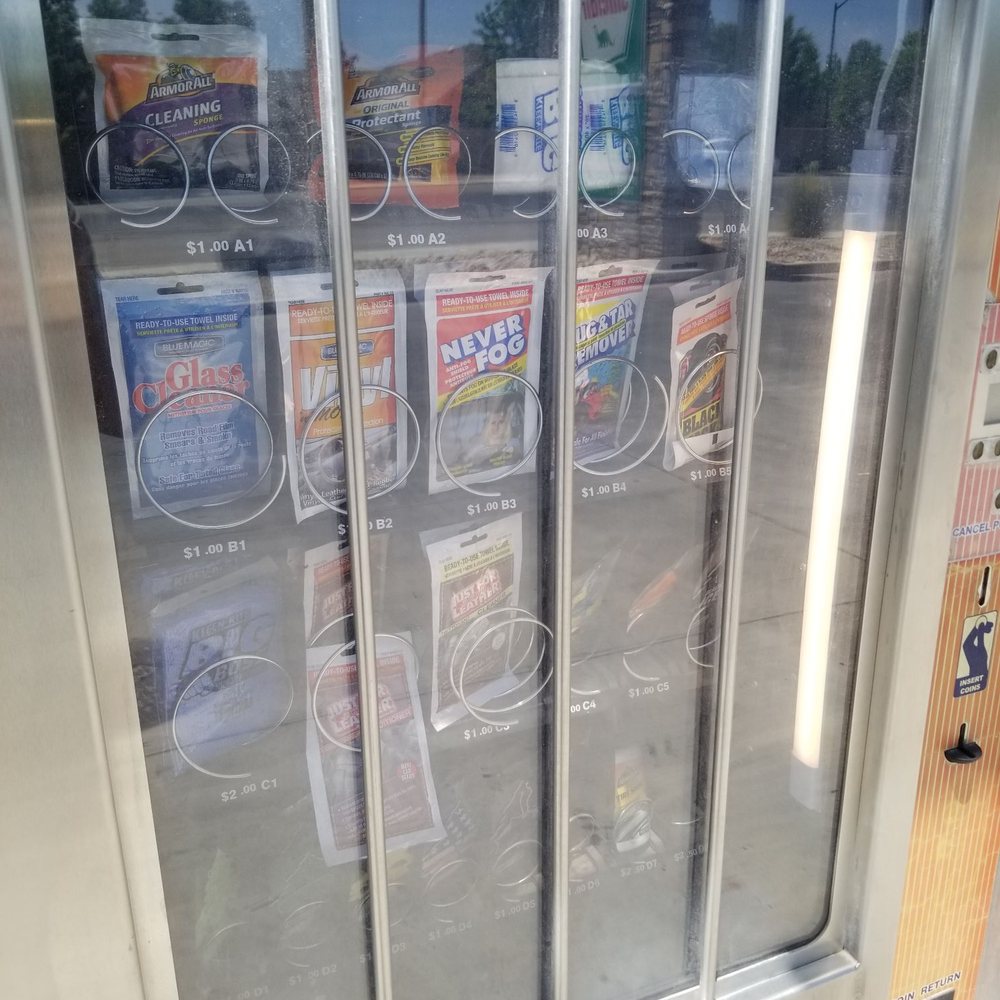 Merlin's Magic Car Wash - Vending Machine (wipes, fresheners, etc) - Car Wash Near Me - Lehi, Utah Merlin's Magic Car Wash - Vending Machine (wipes, fresheners, etc) - Car Wash Near Me - Lehi, Utah
