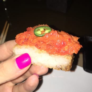Umi - Tuna with crunchy rice appetizer. A must get! - Sushi Bars Near Me - Atlanta, Georgia