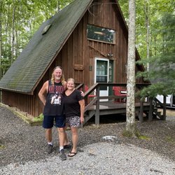 Summersville Lake Retreat & Lighthouse - Cabin 2 & 3 for our Family Reunion.  Beautiful campground & loved the hammocks area