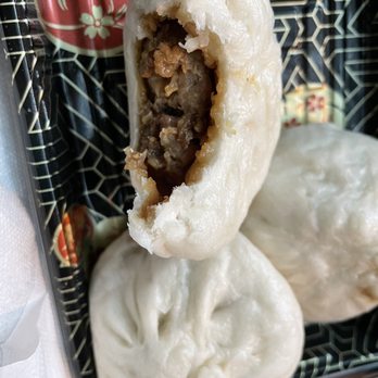 China Boy - Inside of pork steam buns. - Asian Fusion Near Me - Washington, DC, District of Columbia