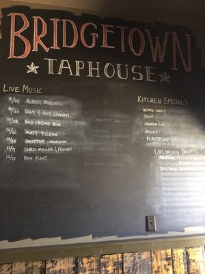 Menu photo 6 Bridgetown Taphouse Ambridge, PA