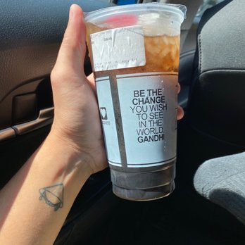 7 Leaves Cafe - Large iced Herbal Tea with Grass Jelly - Coffee & Tea Near Me - Anaheim, California 7 Leaves Cafe - Large iced Herbal Tea with Grass Jelly - Coffee & Tea Near Me - Anaheim, California