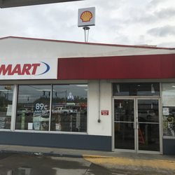 Minit Mart - Shell Gas Station - Entrance