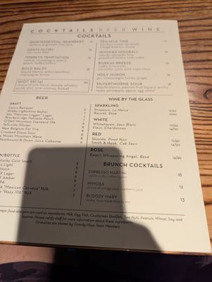 Menu photo 1 Cabin Juice Elevated Eatery & Bar Breckenridge, CO