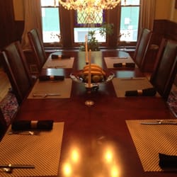 The Parkside House - Breakfast table.