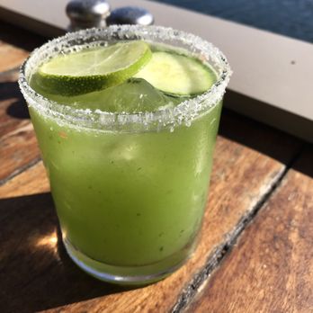 Margaritaville - Cucumber margarita - Seafood Near Me - Capitola, California
