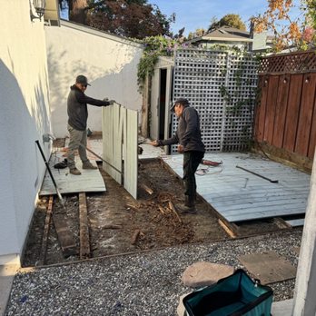 Go Panorama Landscaping - Demolition of old decking and shed - Landscaping Near Me - San Jose, California Go Panorama Landscaping - Demolition of old decking and shed - Landscaping Near Me - San Jose, California