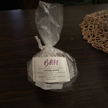 BAM Desserts - Cocoa bomb - Desserts Near Me - Somerset, New Jersey