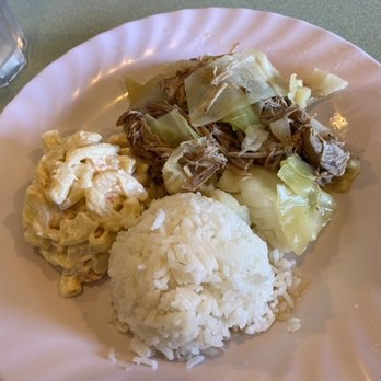 Hawaiian Sun B.B.Q - Kailua pork with cabbage - Hawaiian Near Me - Everett, Washington