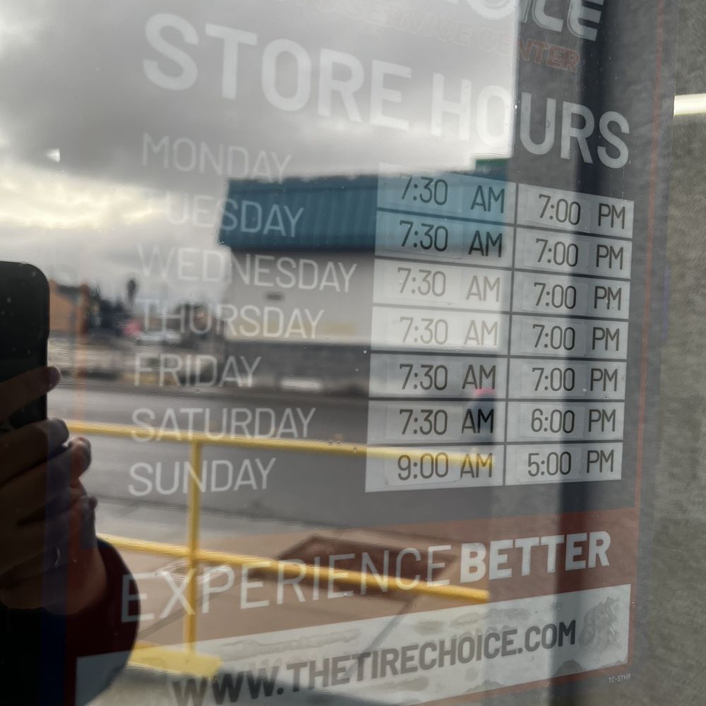Tire Choice Auto Service Centers - Store hours - Auto Repair Near Me - Tracy, California Tire Choice Auto Service Centers - Store hours - Auto Repair Near Me - Tracy, California