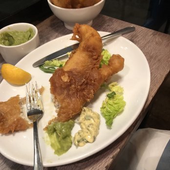Kerbisher & Malt - Haddock and onion rings. - Fish & Chips Near Me - London, XGL Kerbisher & Malt - Haddock and onion rings. - Fish & Chips Near Me - London, XGL