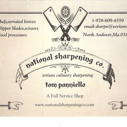 National Sharpening - Mention you saw on yelp get 10% off
