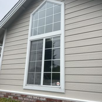 Crystal Clear Window Care - Exterior soft wash of house and window cleaning - Window Washing Near Me - Eureka, California