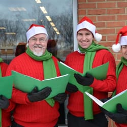 Christmas Carols - Hire Christmas Carolers for your next corporate holiday or private party.