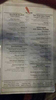 Menu photo 6 Pour Kitchen & Bar Petoskey, MI