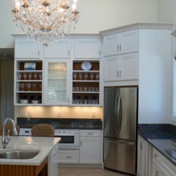 Hunny Do List - Corner shelves and slot for double door refrigerator install. - Handyman Near Me Hunny Do List - Corner shelves and slot for double door refrigerator install. - Handyman Near Me