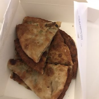 Dumpling House - P05.Chive Pancake(3) - Chinese Near Me - Plano, Texas