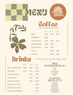 Menu photo 2 The Drift Cafe Kimberley, BC