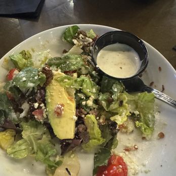 Lola's Burger & Tequila Bar - Part of my delicious Cobb salad - Burgers Near Me - Roswell, Georgia