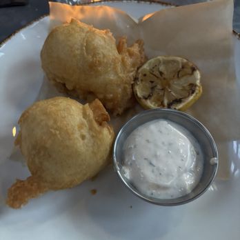 The Ice Plant - Blue crab beignets - Cocktail Bars Near Me - St. Augustine, Florida