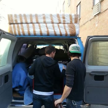 Lightning Van Moving - Colin and team working hard to get it done! - Movers Near Me