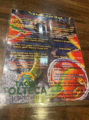 Menu photo 2 Tacos Tolteca Fallston, MD