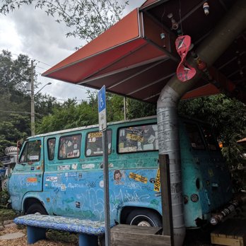 Satchel's Pizza - Definitely want to try sitting in the van one of these days ... - Pizza Near Me - Gainesville, Florida Satchel's Pizza - Definitely want to try sitting in the van one of these days ... - Pizza Near Me - Gainesville, Florida