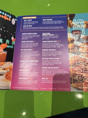 Menu photo 5 Dave & Buster's Folsom Folsom, CA