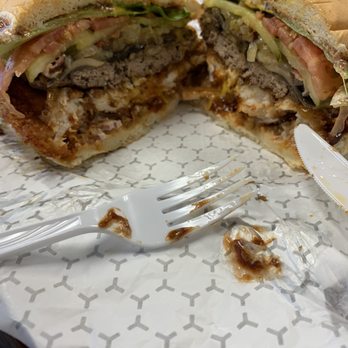 Texx Big Burger - Single Tex Mix with everything - Burgers Near Me - Surrey, British Columbia