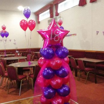 Party Shop - 18th Birthday Balloon Cluster - Party Supplies Near Me - Birmingham, XWM