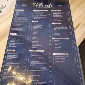 Hills Cafe - Austin Ranch - Menu - Breakfast & Brunch Near Me - The Colony, Texas