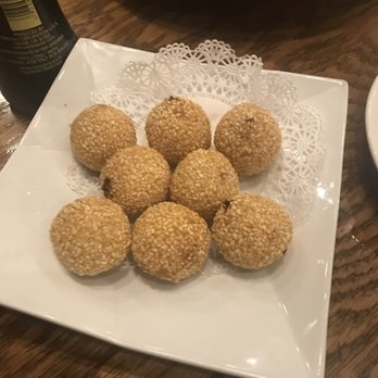 Dao Restaurant - Sesame balls with mung bean paste inside - Asian Fusion Near Me - Tallahassee, Florida