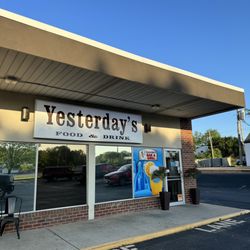 Yesterday's - Exterior signage