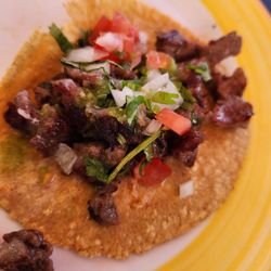 La Mexicana Restaurant & Cantina - Steak taco!