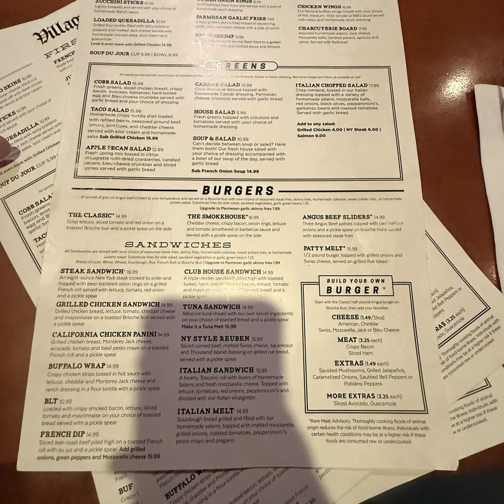 Village Pub & Poker - July 2026 menu - Casinos Near Me - Henderson, Nevada Village Pub & Poker - July 2026 menu - Casinos Near Me - Henderson, Nevada