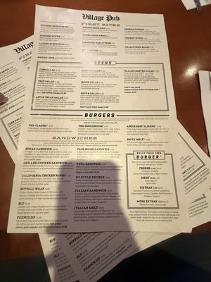 Menu photo 2 Village Pub & Poker Henderson, NV Menu photo 2 Village Pub & Poker Henderson, NV