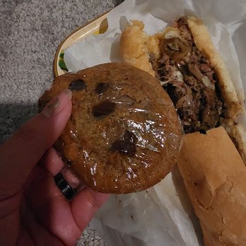 Bruchi's CheeseSteaks & Salads - Chocolate chip cookie - Cheesesteaks Near Me - Sacramento, California Bruchi's CheeseSteaks & Salads - Chocolate chip cookie - Cheesesteaks Near Me - Sacramento, California