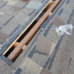 Innovative Builders Roofing & Construction - Ridge ventilation. Lowers attic temperature dramatically