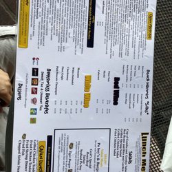 Cecil's Cajun Cafe - Menu