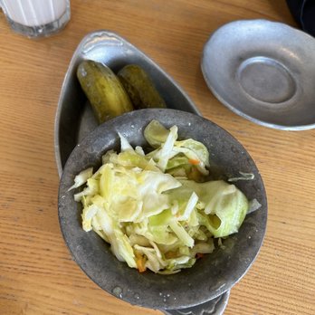 Katz's - Complimentary coleslaw and pickles - Delis Near Me - Houston, Texas Katz's - Complimentary coleslaw and pickles - Delis Near Me - Houston, Texas