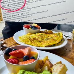 Avocado Scramble Spinach and Gruyere Omelet Avocado Scramble Spinach and Gruyere Omelet
