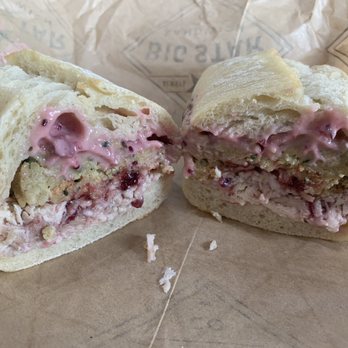 Big Star Sandwich - The Number 01, Turkey, stuffing, cranberry sauce, cranberry mayo - Sandwiches Near Me - Burnaby, British Columbia Big Star Sandwich - The Number 01, Turkey, stuffing, cranberry sauce, cranberry mayo - Sandwiches Near Me - Burnaby, British Columbia