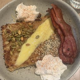 Fried oatmeal Fried oatmeal