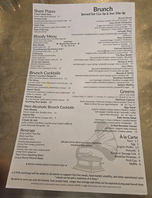 Menu photo 2 The Roxy Encinitas Encinitas, CA