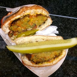 Char Veggie Burger