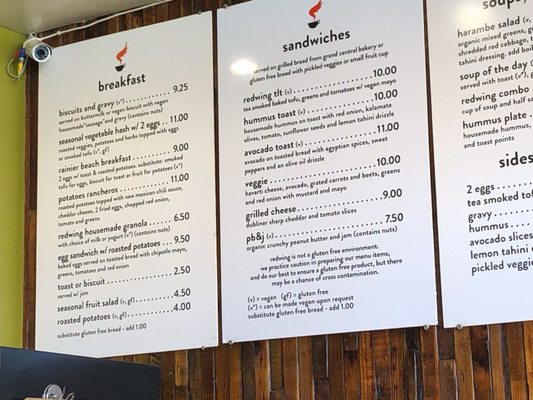 Menu photo 3 Redwing Cafe Seattle, WA Menu photo 3 Redwing Cafe Seattle, WA