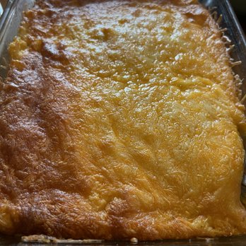 Miss Mary Bobo's Restaurant - Garlic cheese grits casserole - Southern Near Me - Lynchburg, Tennessee Miss Mary Bobo's Restaurant - Garlic cheese grits casserole - Southern Near Me - Lynchburg, Tennessee