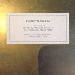 Cured - Business card