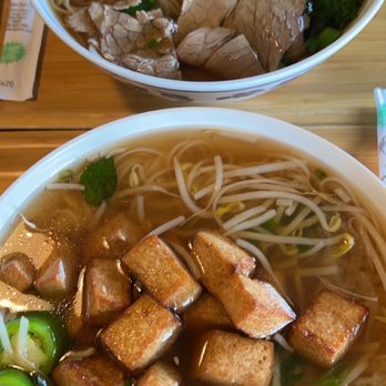 6-1-Pho - Marinated tofu pho. Beef pho. - Vietnamese Near Me - Columbus, Ohio